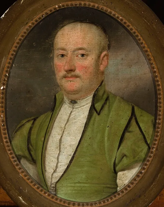 Portrait Of Karol Weglinski Wall Art by Johann Niedermann - High-Resolution Digital Print