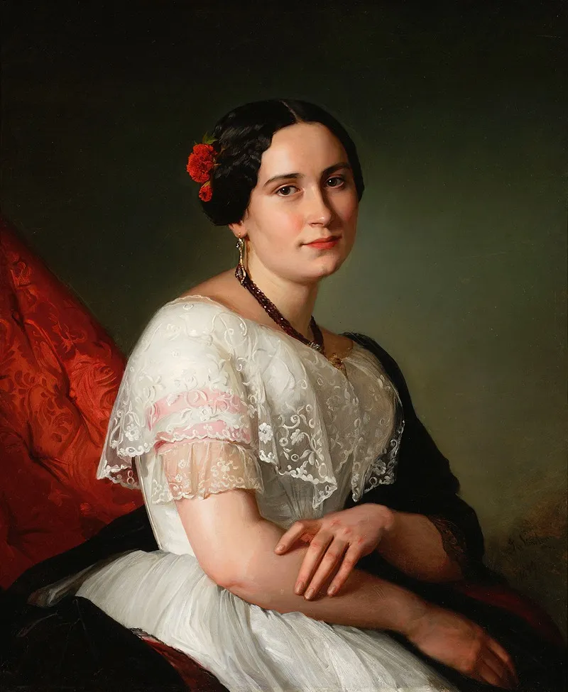 Portrait Of Katarzyna Jahn Artists Sister