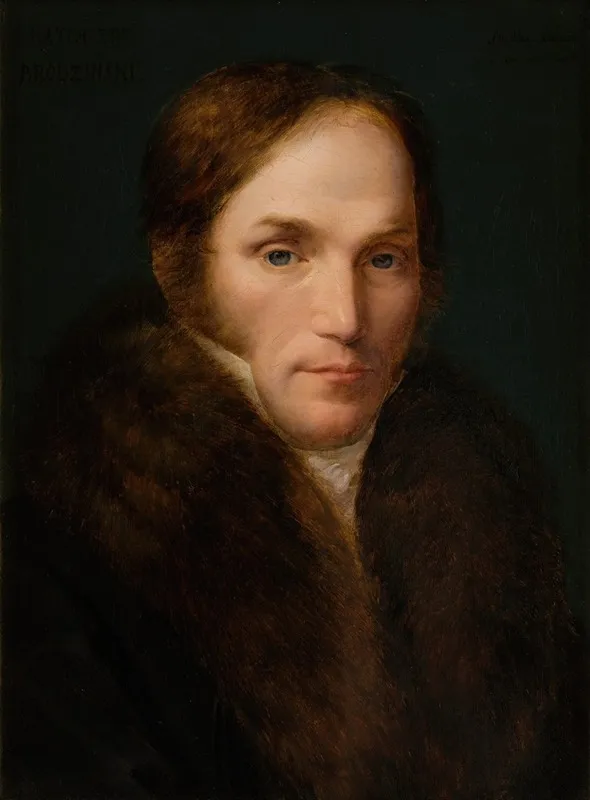 Portrait Of Kazimierz Brodzinski Wall Art by Wojciech Korneli Stattler - High-Resolution Digital Print