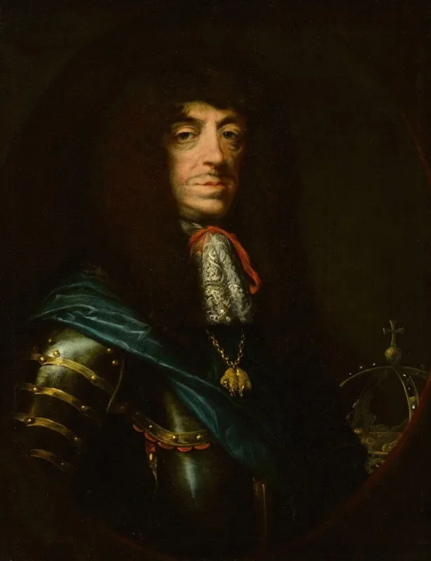Portrait Of King John Ii Casimir 1609 1672 Wall Art by Daniel Schultz - High-Resolution Digital Print