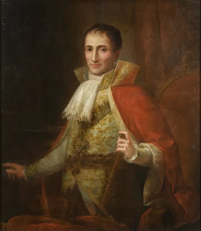 Portrait Of King Joseph I Wall Art by José Flaugier - High-Resolution Digital Print