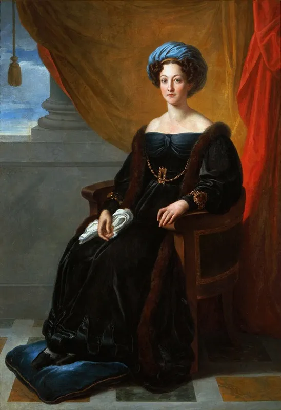 Portrait Of Klementyna Ostrowska Nee Sanguszko