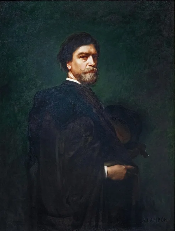 Portrait Of Lartiste Wall Art by Armand Cambon - High-Resolution Digital Print