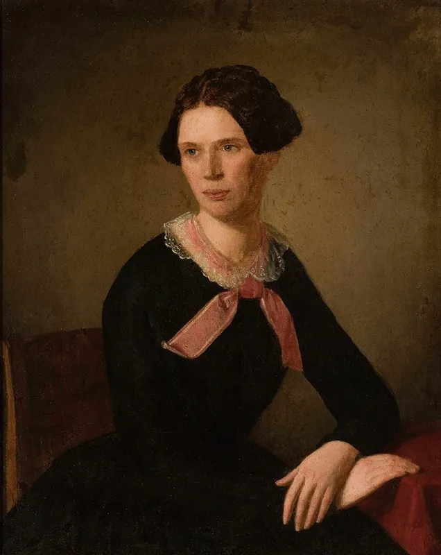 Portrait Of Leokadia Krupska Sister Of Bonifacy