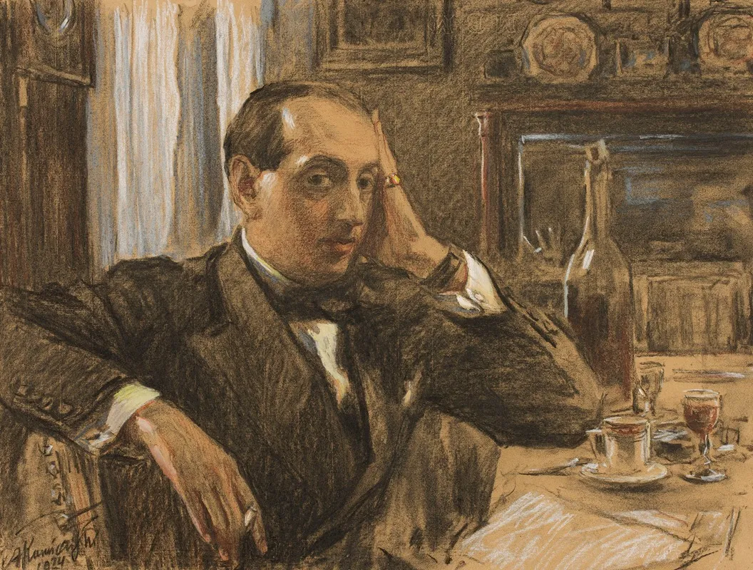 Portrait Of Leon Reynel 7
