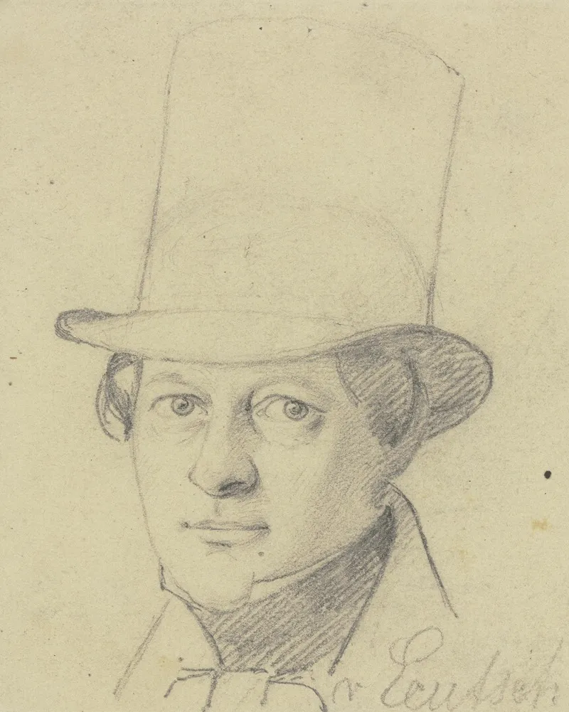 Portrait Of Leutsch Wall Art by Carl Hoff - High-Resolution Digital Print