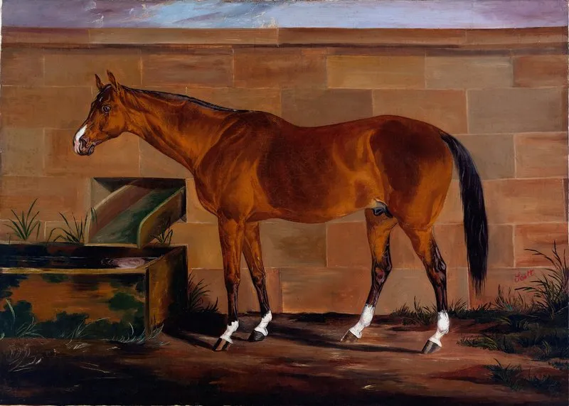 Portrait Of Lexington Wall Art by Thomas J. Scott - High-Resolution Digital Print