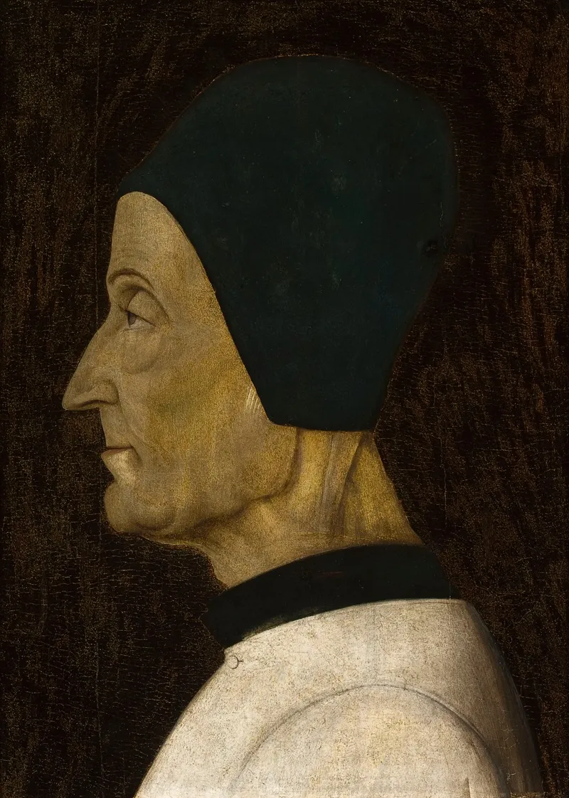Portrait Of Lorenzo Giustiniani Wall Art by Gentile Bellini - High-Resolution Digital Print