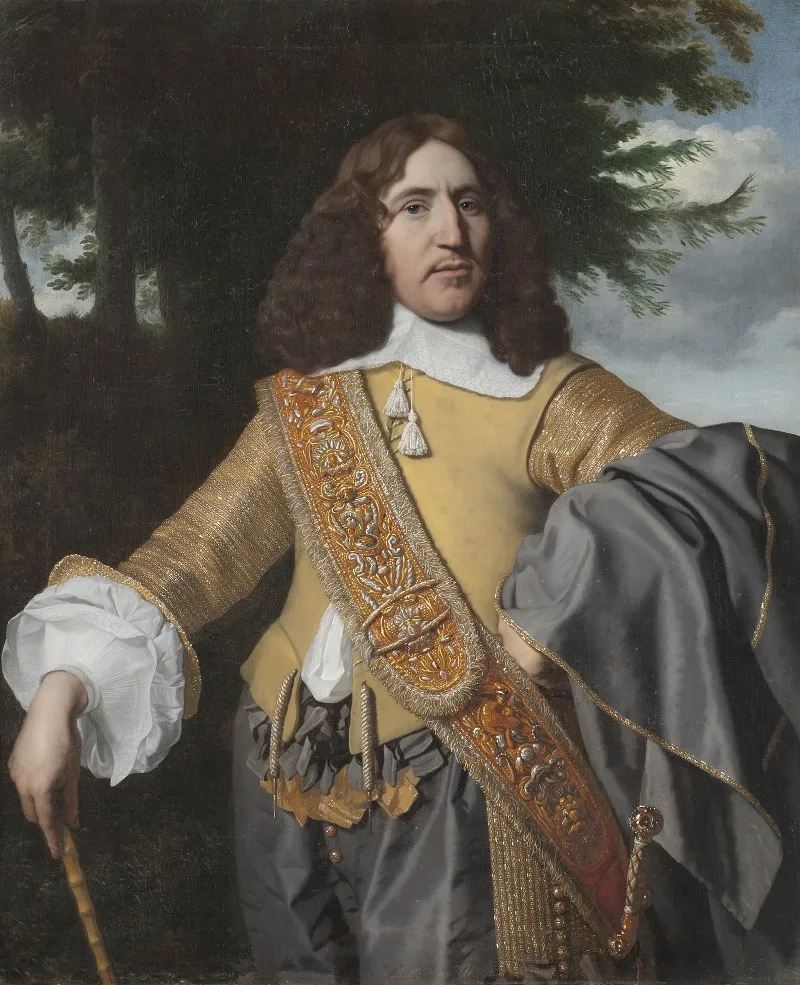 Portrait Of Louis De Geer The Younger 1622 1695 Wall Art by Bartholomeus van der Helst - High-Resolution Digital Print