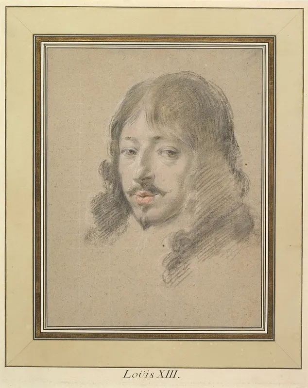 Portrait Of Louis Xiii