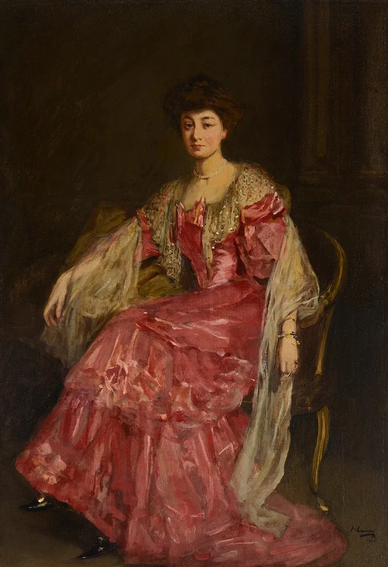 Portrait Of Mabel Choate 1870 1958