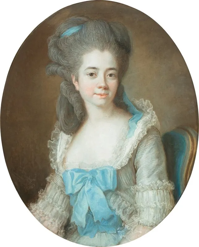 Portrait Of Madame Aignan De Sanlot Wall Art by Elisabeth Louise Vigée Le Brun - High-Resolution Digital Print