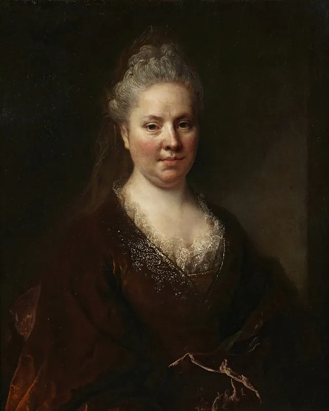 Portrait Of Madame Leon De La Mejenelle