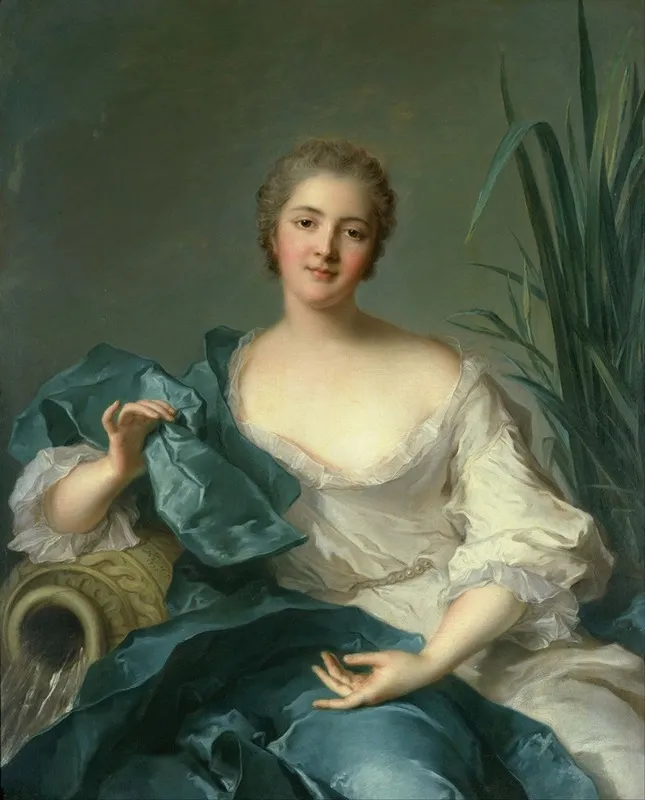 Portrait Of Madame Marie Henriette Berthelot De Pleneuf