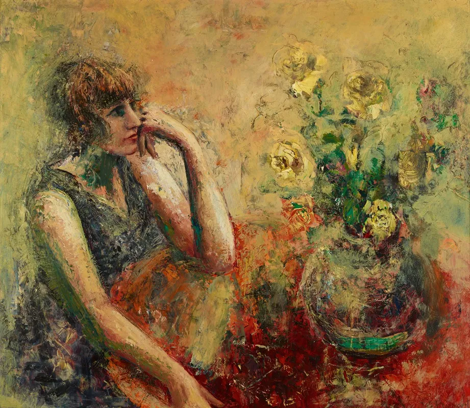 Portrait Of Madi Wall Art by Jean Guy Beernaert - High-Resolution Digital Print