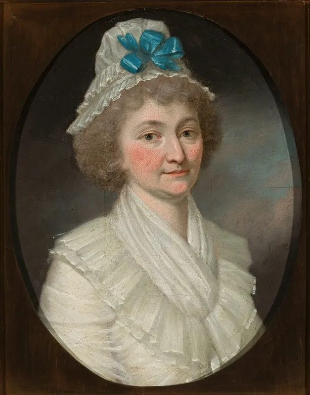 Portrait Of Magdalena Weglinska Wall Art by Johann Niedermann - High-Resolution Digital Print