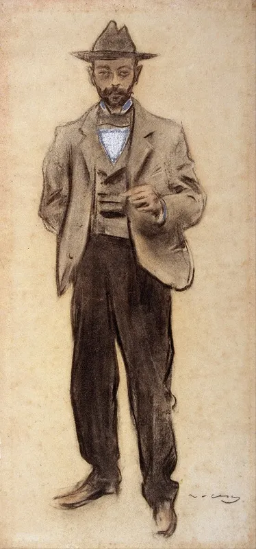 Portrait Of Manolo Hugue