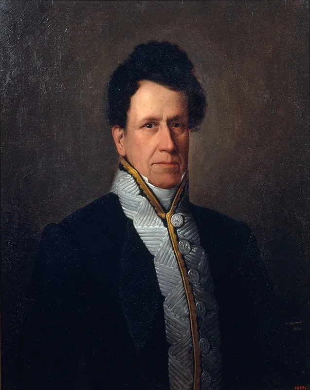 Portrait Of Manuel Ma Gutierrez Wall Art by Antonio María Esquivel - High-Resolution Digital Print