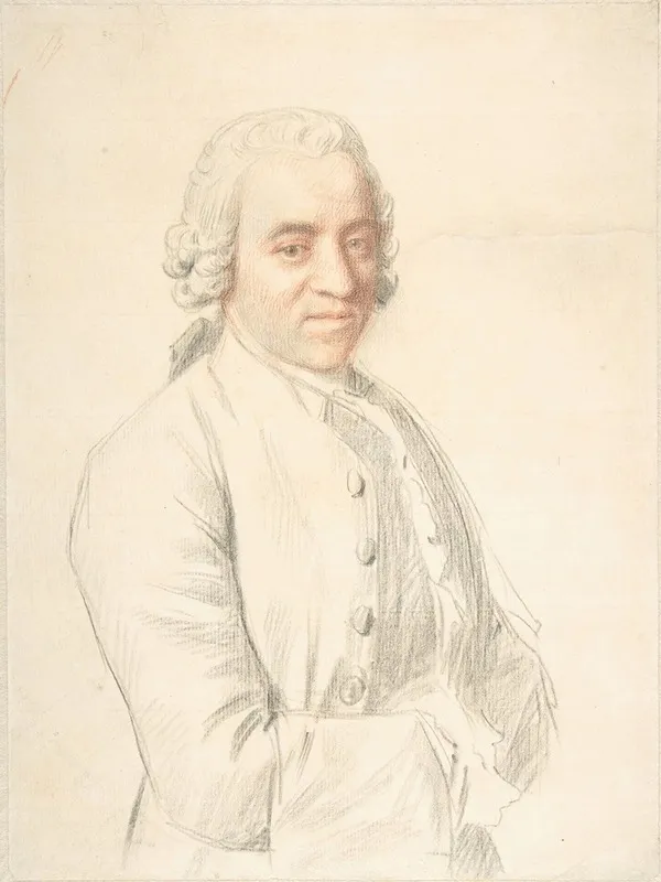 Portrait Of Marc Liotard Sarasin