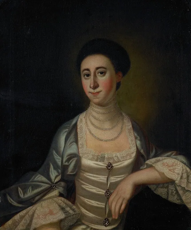 Portrait Of Marcy Olney Wall Art by Jeremiah Theus - High-Resolution Digital Print