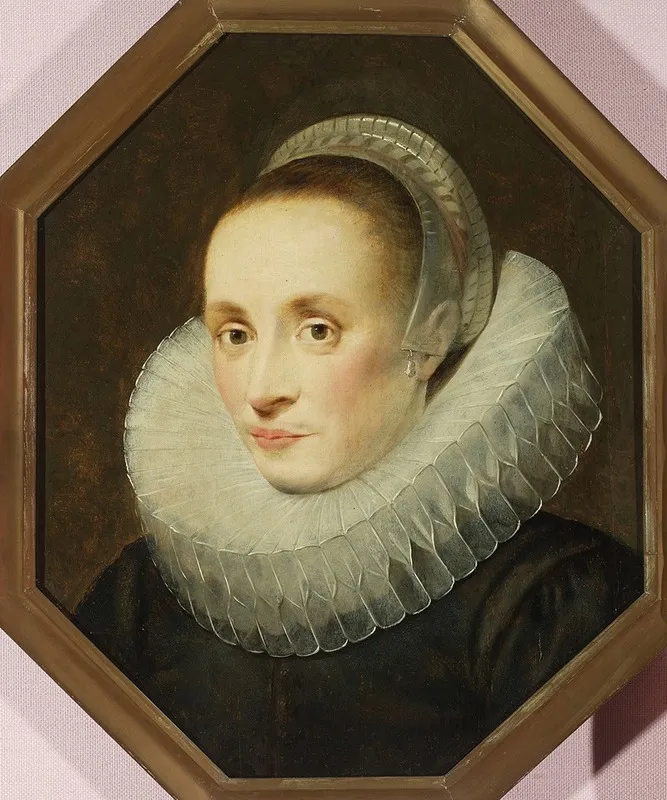 Portrait Of Margarita De Vos