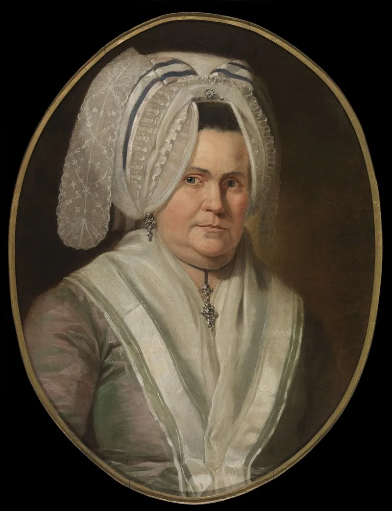 Portrait Of Maria Coutteau Wall Art by Paul Josef de Cock - High-Resolution Digital Print
