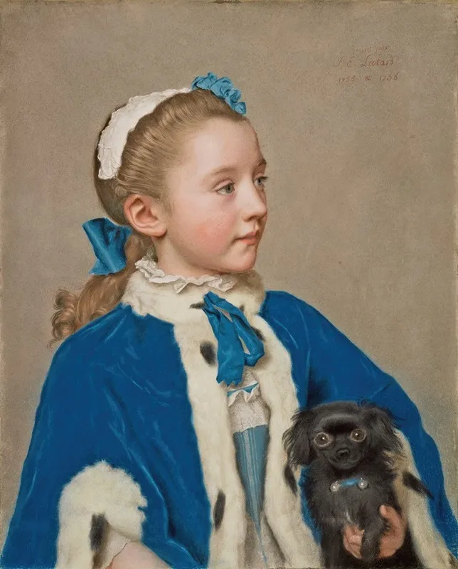 Portrait Of Maria Frederike Van Reede Athlone At Seven Years Of Age
