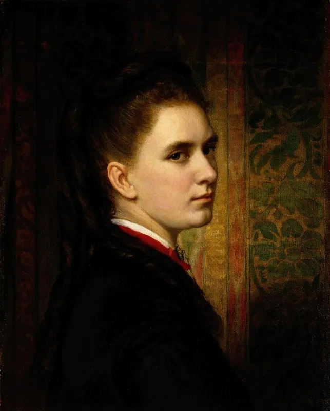 Portrait Of Maria Healy The Artists Daughter