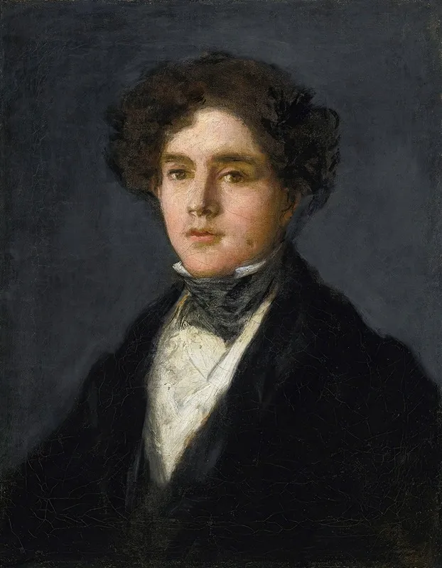 Portrait Of Mariano Goya The Artists Grandson