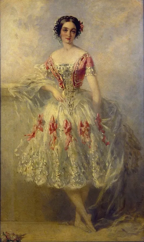 Portrait Of Marie Adeline Plunkett Wall Art by Richard Buckner - High-Resolution Digital Print