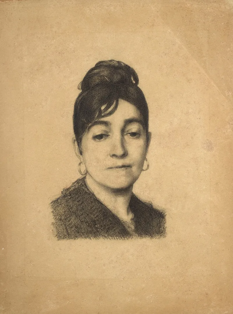 Portrait Of Marie Bracquemond
