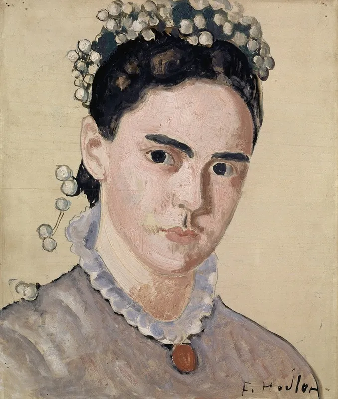 Portrait Of Marie Elise Bernhard Hodler