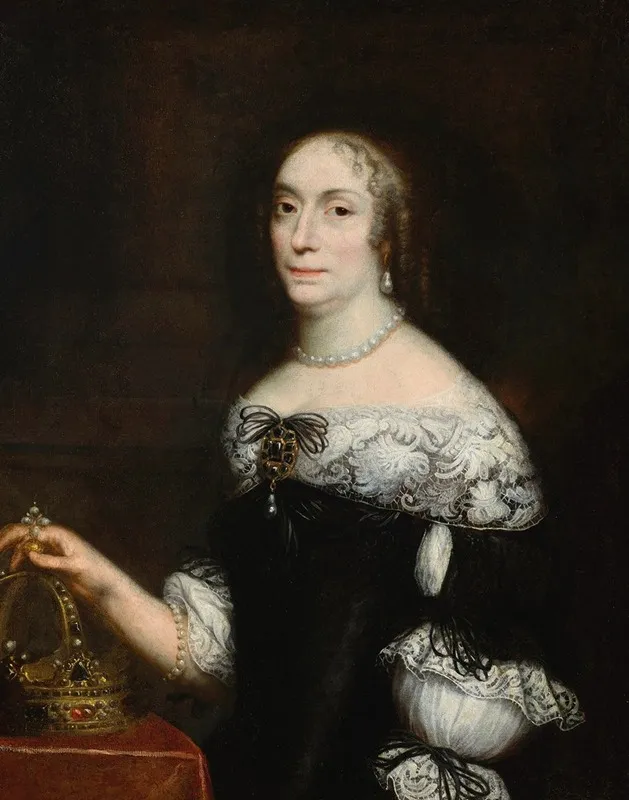 Portrait Of Marie Louise Gonzaga Wall Art by Daniel Schultz - High-Resolution Digital Print