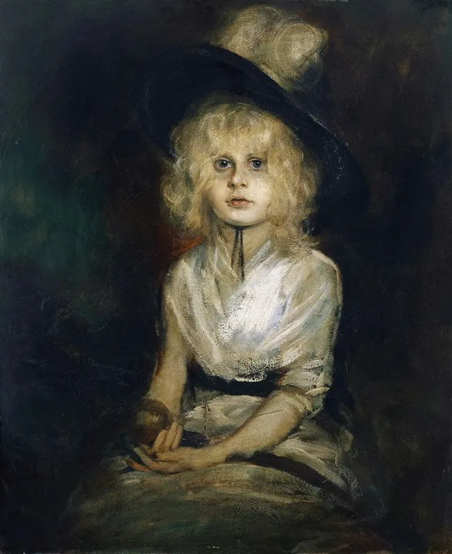 Portrait Of Marion Lenbach