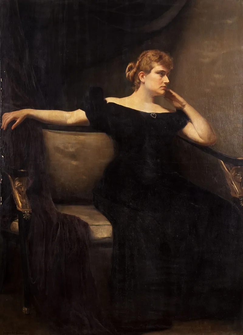 Portrait Of Marquise Jeanne De Tallenay