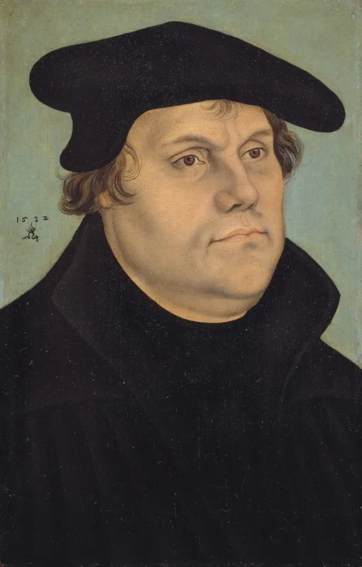 Portrait Of Martin Luther