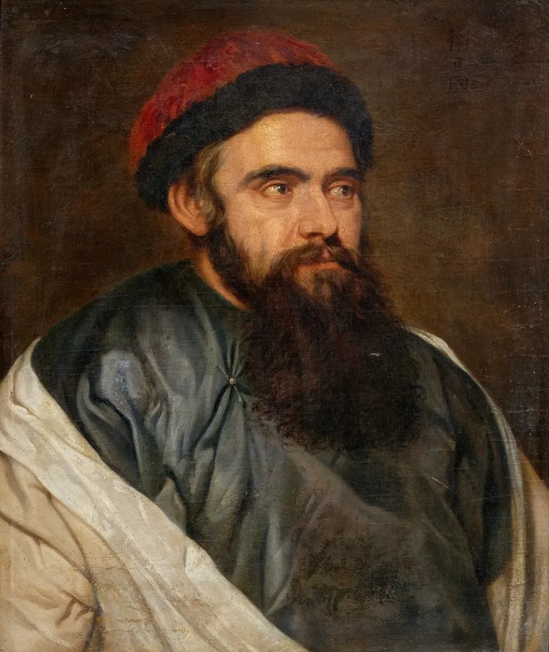 Portrait Of Martino Martini 1614 1661 Jesuit Missionary In China Wall Art by Michaelina Wautier - High-Resolution Digital Print