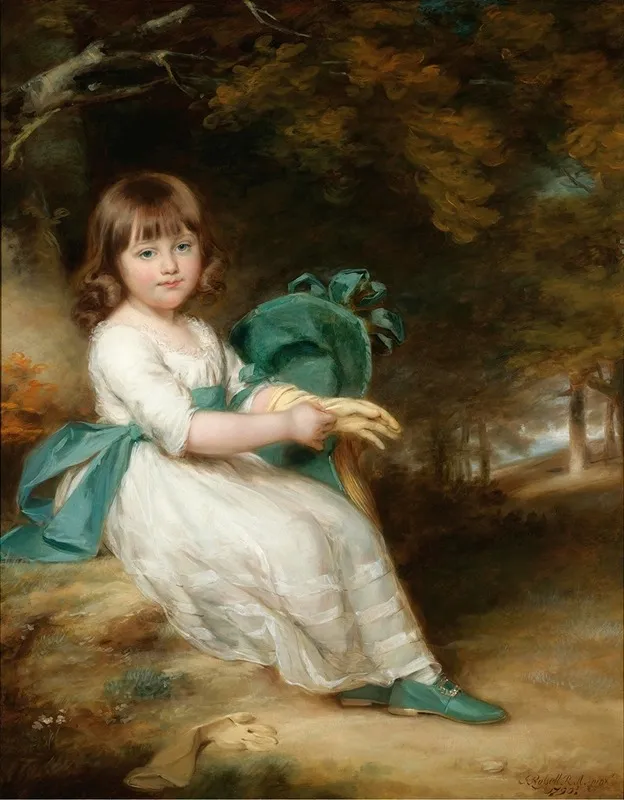 Portrait Of Mary Sheppard Wall Art by John Russell - High-Resolution Digital Print