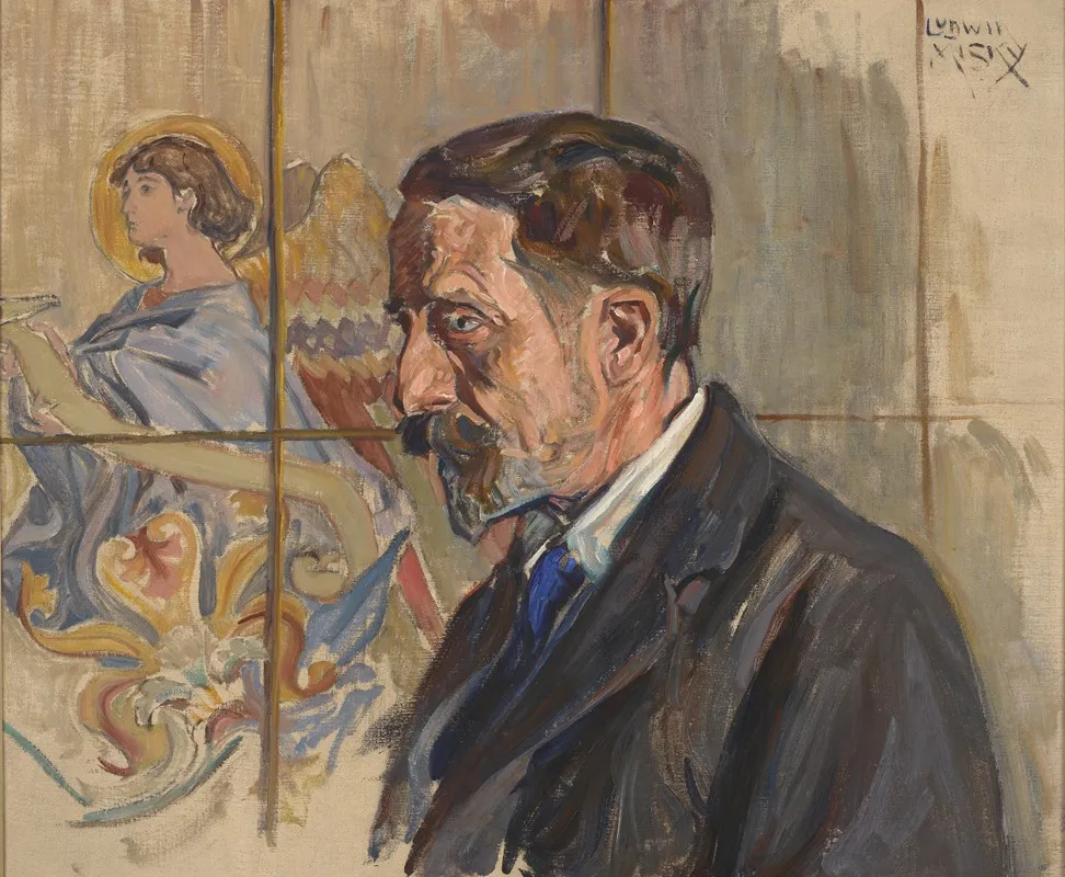 Portrait Of Mateusz Szukiewicz Curator Of The Jan Matejko House