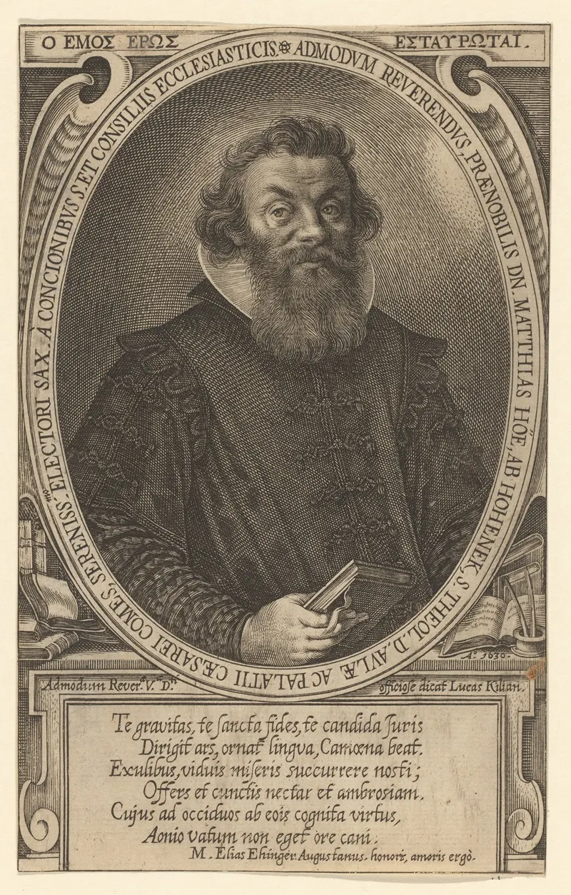 Portrait Of Matthias Hoe Van Hoenegg