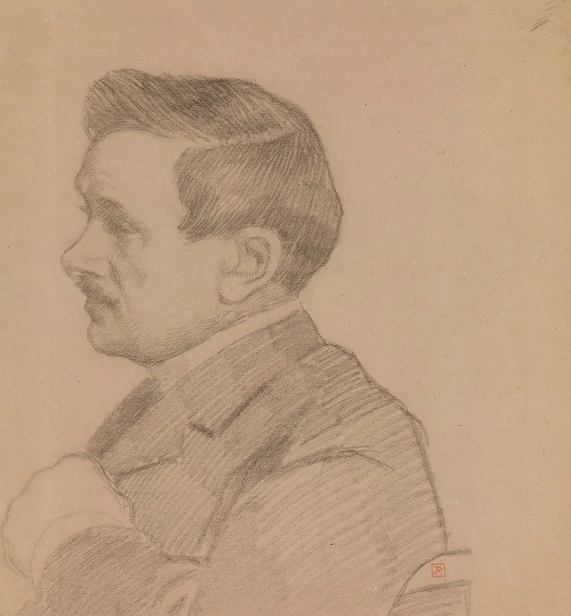 Portrait Of Maurice Maeterlinck