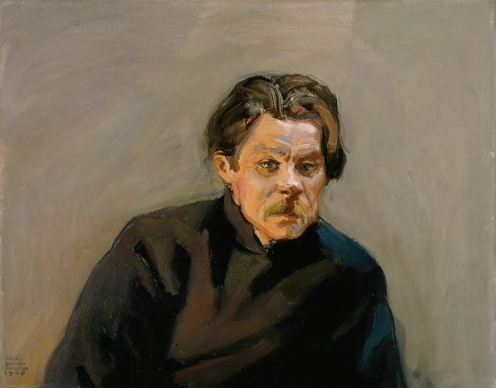 Portrait Of Maxim Gorky