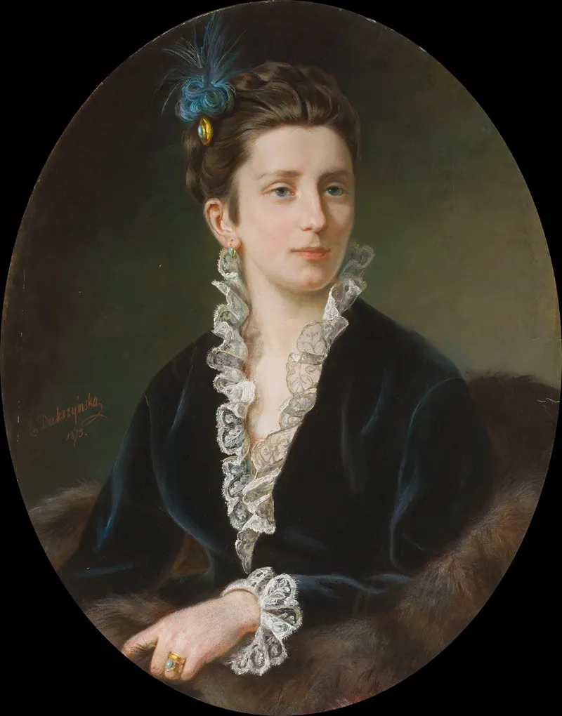 Portrait Of Michalina Zaborowski Nee Miaczynski