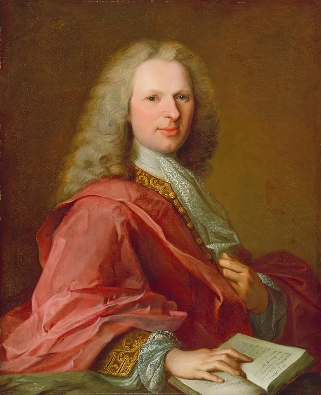 Portrait Of Michel De Launey Des Isles Wall Art by Domenico Duprà - High-Resolution Digital Print