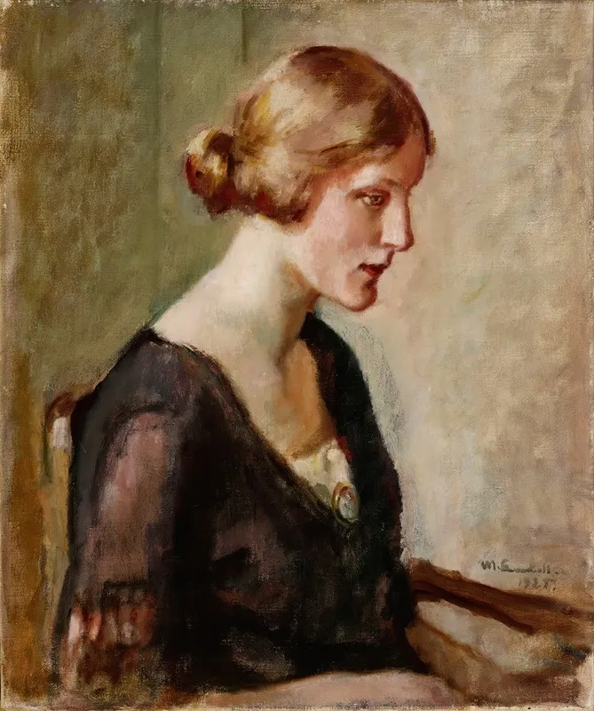 Portrait Of Miss Barbara Lagerborg