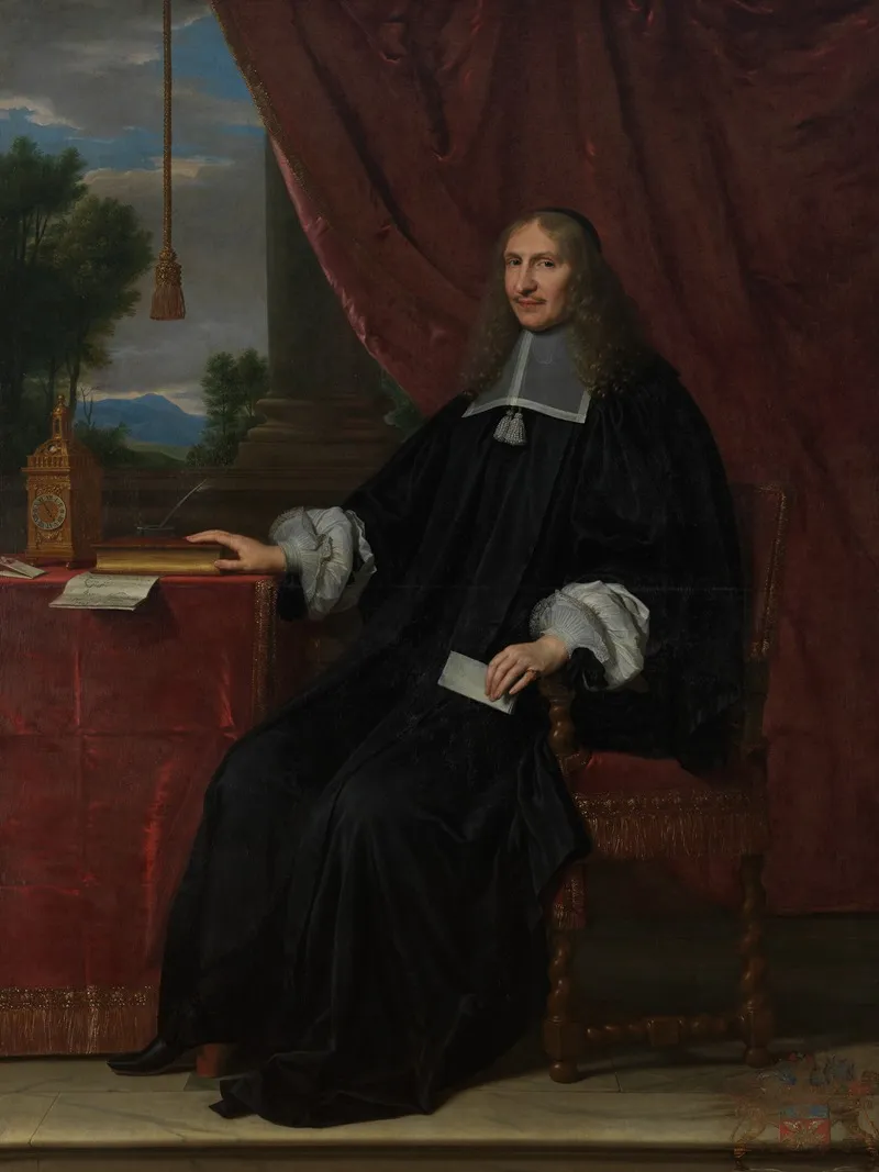 Portrait Of Mr Le Camus In Official Dress