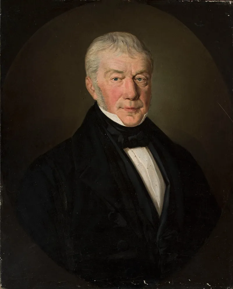 Portrait Of Mr Slonecki Wall Art by Ksawery Jan Kaniewski - High-Resolution Digital Print