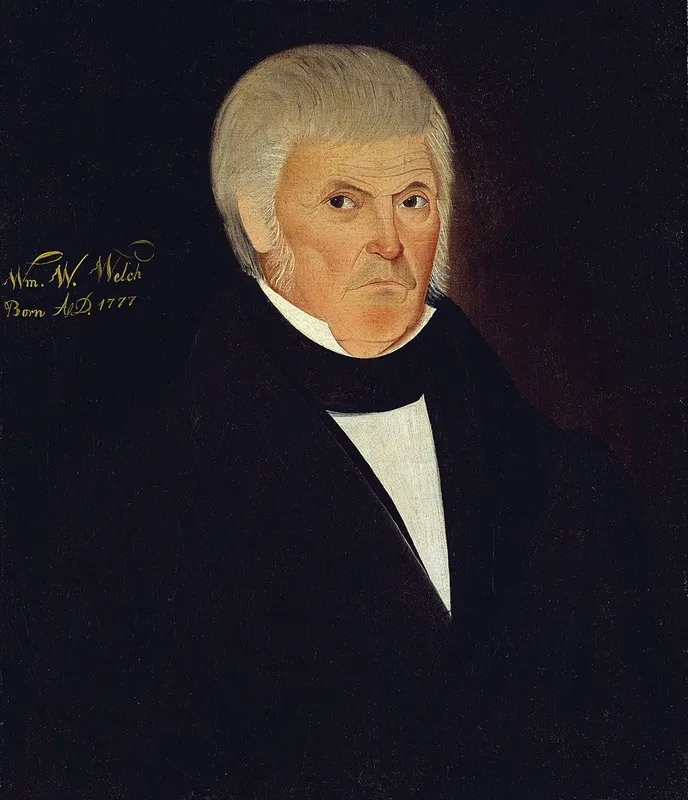Portrait Of Mr William W Welch Wall Art by Sheldon Peck - High-Resolution Digital Print