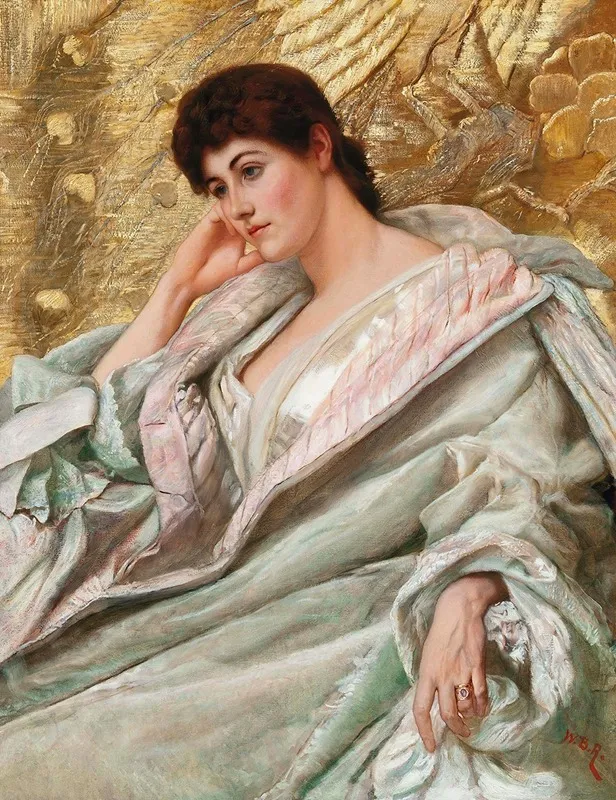 Portrait Of Mrs Charles Rome