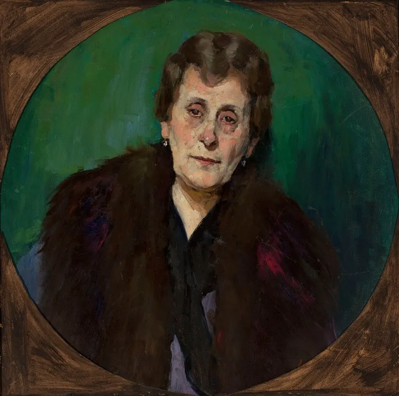 Portrait Of Mrs M G